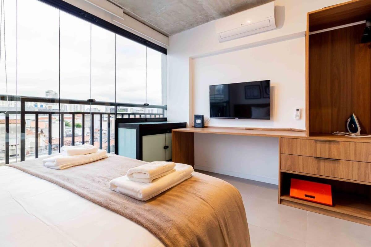 Apartmán Bhomy Bom Retiro - Pertinho Do Sambodromo Vit404 São Paulo Exteriér fotografie